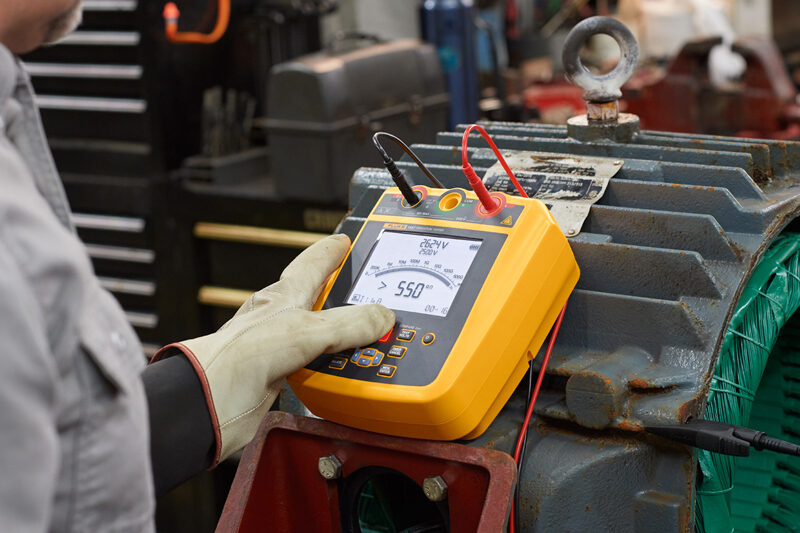 New high-voltage Insulation Resistance Testers from Fluke